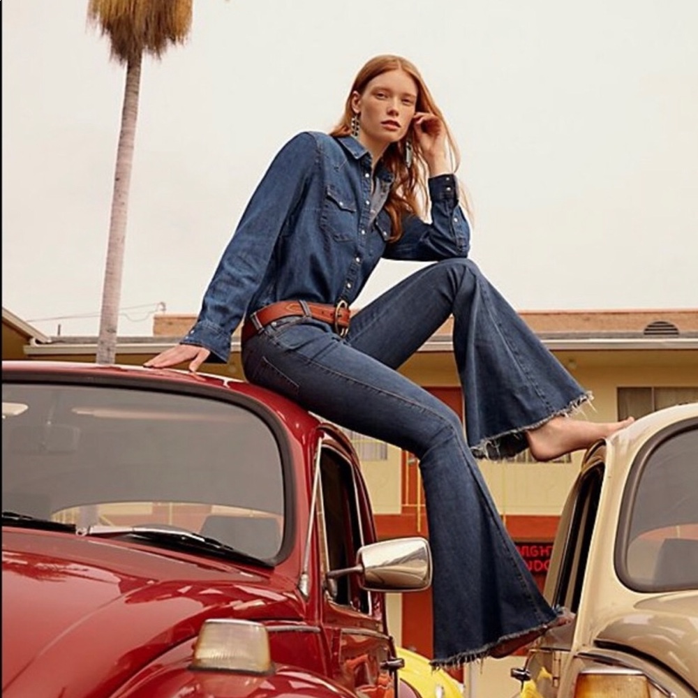 Free People Flare Jeans 27